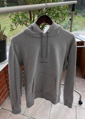 Saint laurent grey hoodie - laurent,